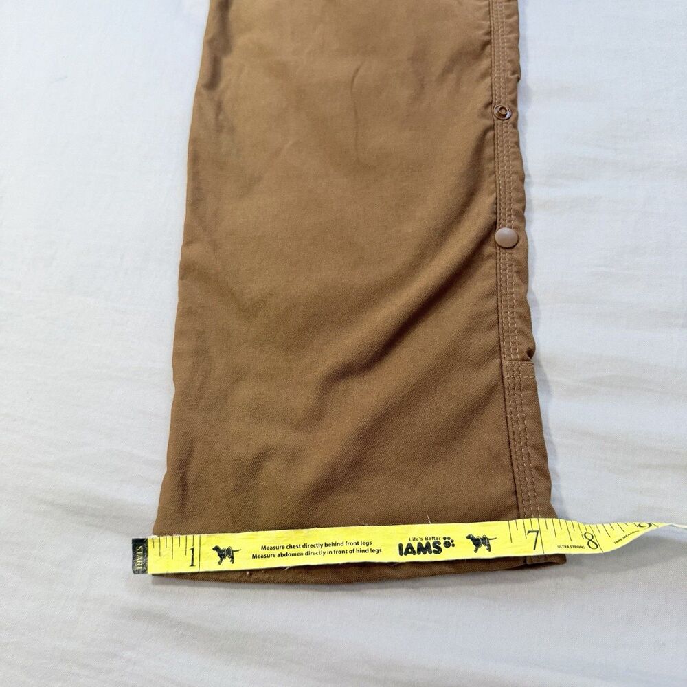 Prana Stretch Zion Cargo Pant 36 X 32 Slim Fit Brown Outdoor Vented Gorpcore - Picture 8 of 12
